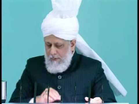 Friday Sermon : 19th February 2010 - Part 4 (Urdu)