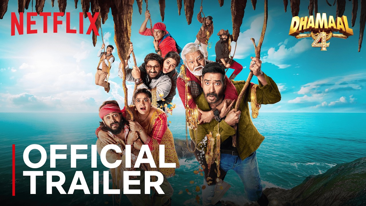 Dhamaal 4 | Official Trailer | Ajay Devgn, Riteish Deshmukh, Arshad Warsi | Netflix India