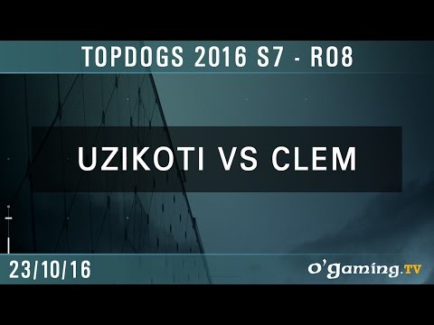 Uzikoti vs. Clem TvT - TopDogs 2016 S7 - RO8