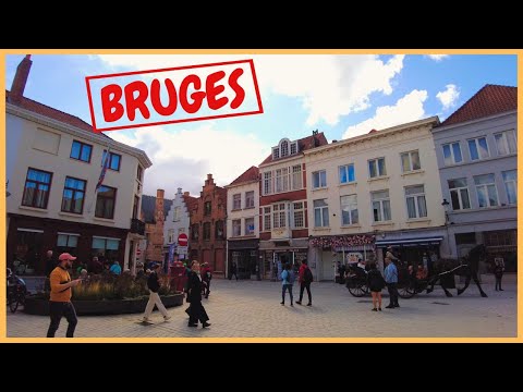 BRUGES, Belgium - September 2022 - Walking Tour