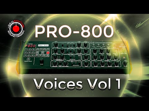Voices Vol 1 - Behringer Pro-800 - Patches 0 to 24 (of 100)