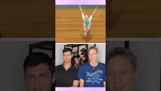 Mad Dog hits a CRAZY angle 🤯  #haikyuu #haikyuureacts #anime #aobajohsai