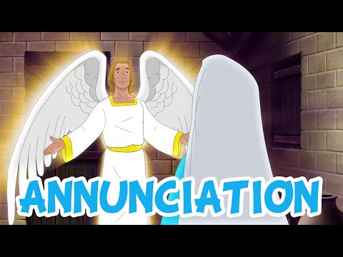 The Annunciation: The Angel Gabriel Appears to Mary - Brother Francis 07 clip