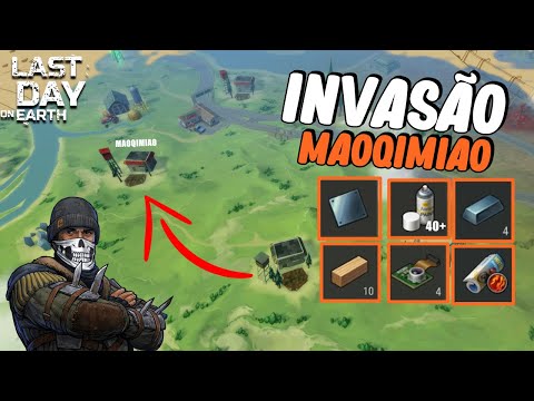 NOVAMENTE A INVASÃO LUCRATIVA BASE MAOQIMIAO Last Day On Earth