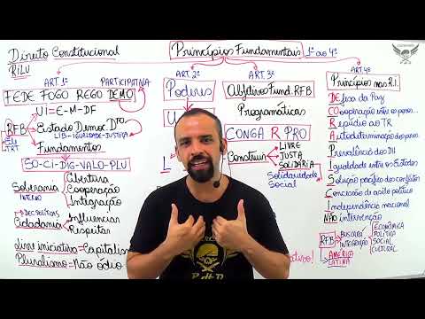 ⭐️ Princípios Fundamentais — Direito Constitucional | @PROFRILU | PHD Concursos ⭐️