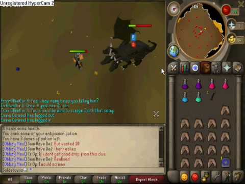Soldatowns Defeating King Black Dragon lvl 51 pure