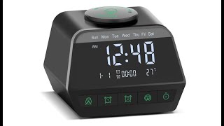 DOQUO Digital Alarm Clock Radio |Overview/Details/Reviews|