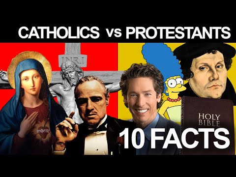 10 Differences between Catholics and Protestants