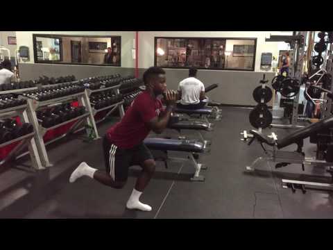 Single Leg Skater Squat with Eccentric Isometric Protocol: NFL Training