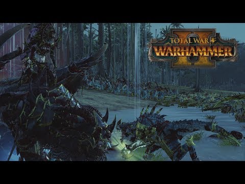 Kroq-Walker vs Crone Hellebron // Total War: Warhammer II Online Battle #303