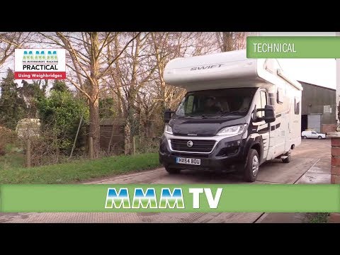 MMM TV technical - Guide to using a motorhome weighbridge