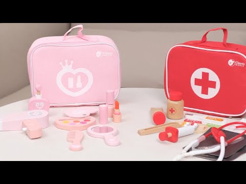 Medinis gydytojo rinkinys lagamine CLASSIC WORLD video