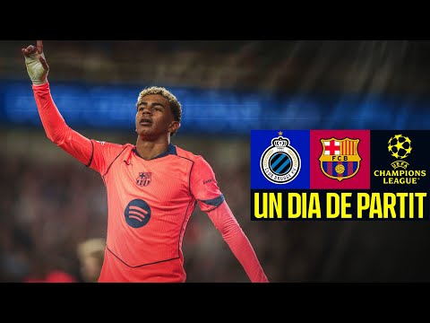 CLUB BRUGGE 3 vs 3 FC BARCELONA | CRAZY DRAW IN BRUGES🔥 | Un Dia De Partit 🔵🔴