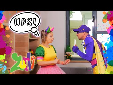 Fetița Zurli distruge cartea lui Mulțumesc