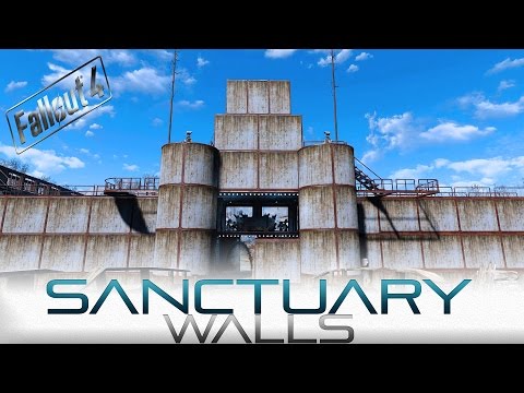 Fallout 4 - Sanctuary Walls (NO MODS)
