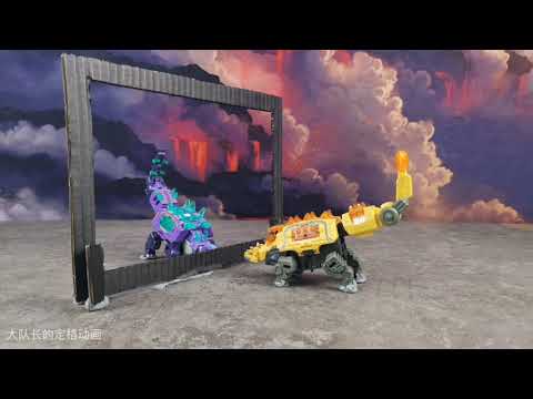Fake Mirror，52 Toys BB-26 Thrashard [Transformers Stop Motion Animation]