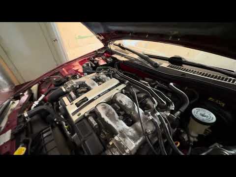 1993 Nissan 300zx convertible, cold start after 5 days in the garage- San Francisco California