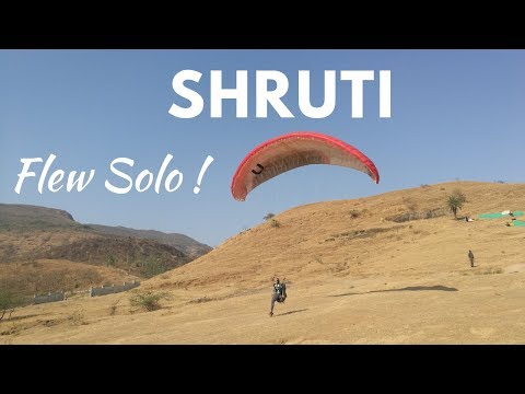 Paragliding in KAMSHET : Shruti - Temple Pilots , Maharashtra India.