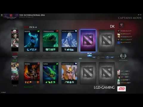 Dota 2 The International 2014 DK vs LGD Game 2 Losers Bracket Round 2 1080p