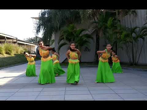 38- academia zahira grupo (7). Categoría Infantil . Chaco. Derbake