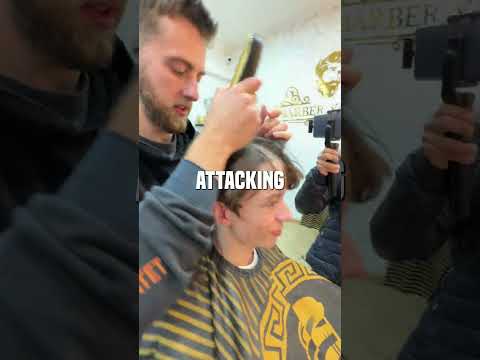 world's hardest haircut!