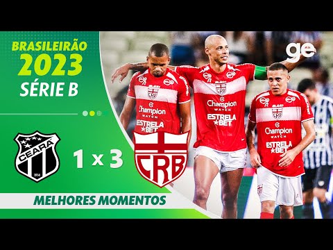 Gols e lances de Ceará x CRB