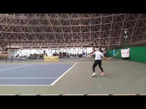 2019全日本テニスリーグ　島津製作所　練習風景