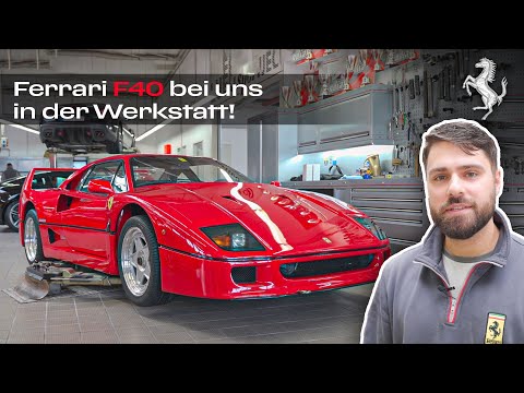 Ferrari F40 bei uns in der Werkstatt! | Ferrari Düsseldorf