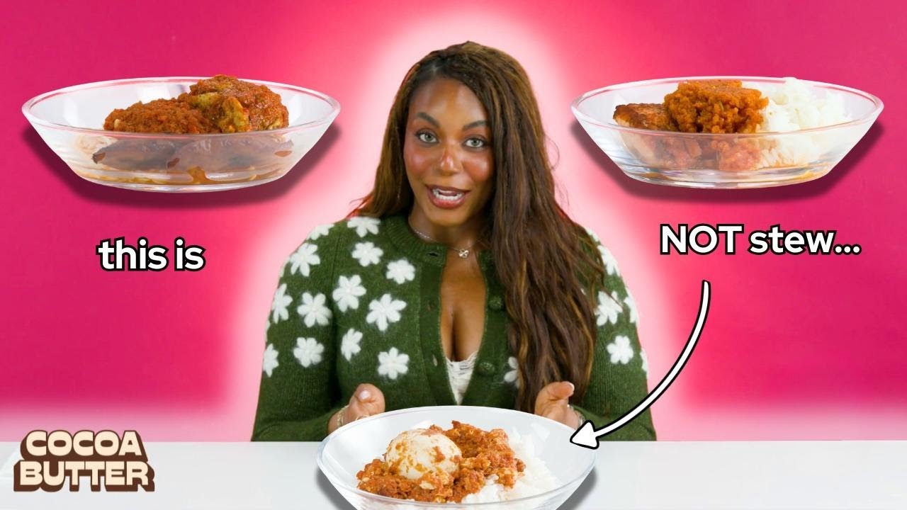 West African Women Try Each Other's Red Stew feat Mannywellz