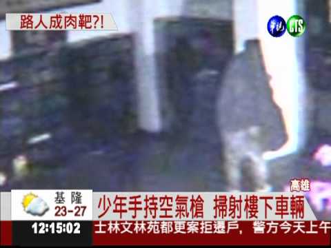 少年街頭試槍 把路人當成肉靶!?