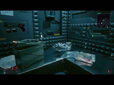 Cyberpunk 2077 - Ride Captain Ride: Collect Your Reward: Bloody Mary Shotgun Found in V's Apartment