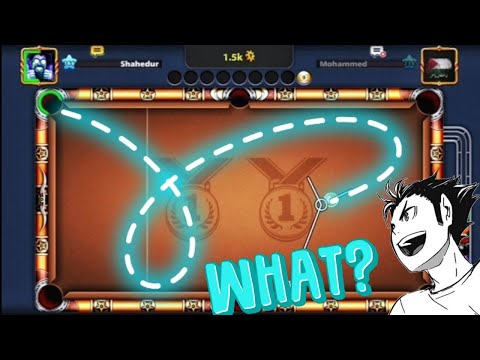 What ? How is this possible ! Double Kiss Shot 🔥| 8 ball pool