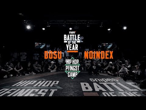 Dosu vs NoIndex | 1vs1 Semifinal | Hip Hop Pfingstcamp X Snipes BOTY CE 2019