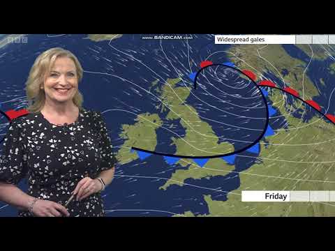 Carol Kirkwood - BBC Weather - (14th February 2023) - HD [60 FPS]