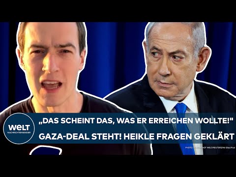 Video Thumbnail: NAHOST: "Das scheint das, was er erreichen wollte!" Benjamin Netanjahu besiegelt Gaza-Deal mit Hamas
