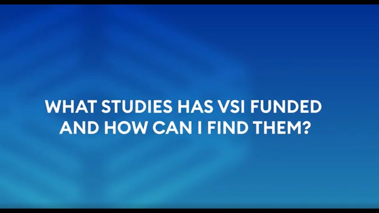 2022 VSI Founder Q&A: VSI Studies and Donation Info