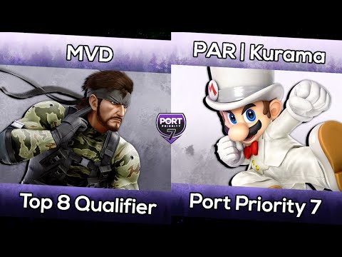 MVD (Snake) vs PAR | Kurama (Mario) - Port Priority 7 Winners Top 8 Qualifier