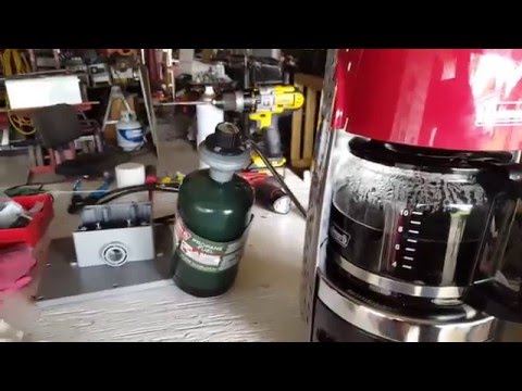 Here's a video of my coffee pot made by Coleman