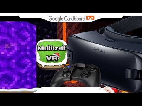 Insane VR Minecraft on Google Cardboard! Exclusive 2017 Gameplay