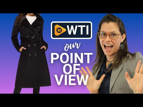 Escalier Womens Wool Coat Double Breasted Pea Coat Winter Long Trench Coat with Belt Black Medium - WTI product video review