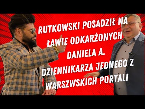 Rutkowski posadził dziennikarza na ławie oskarżonych.