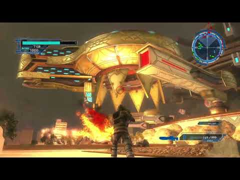 EDF 5 - Mission 30 Destroy the Outpost: Plan A - Inferno (Solo)