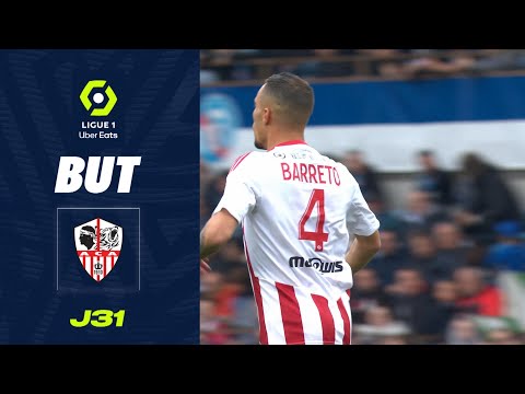 But Michaël BARRETO (76' - ACA) RC STRASBOURG ALSACE - AC AJACCIO (3-1) 22/23