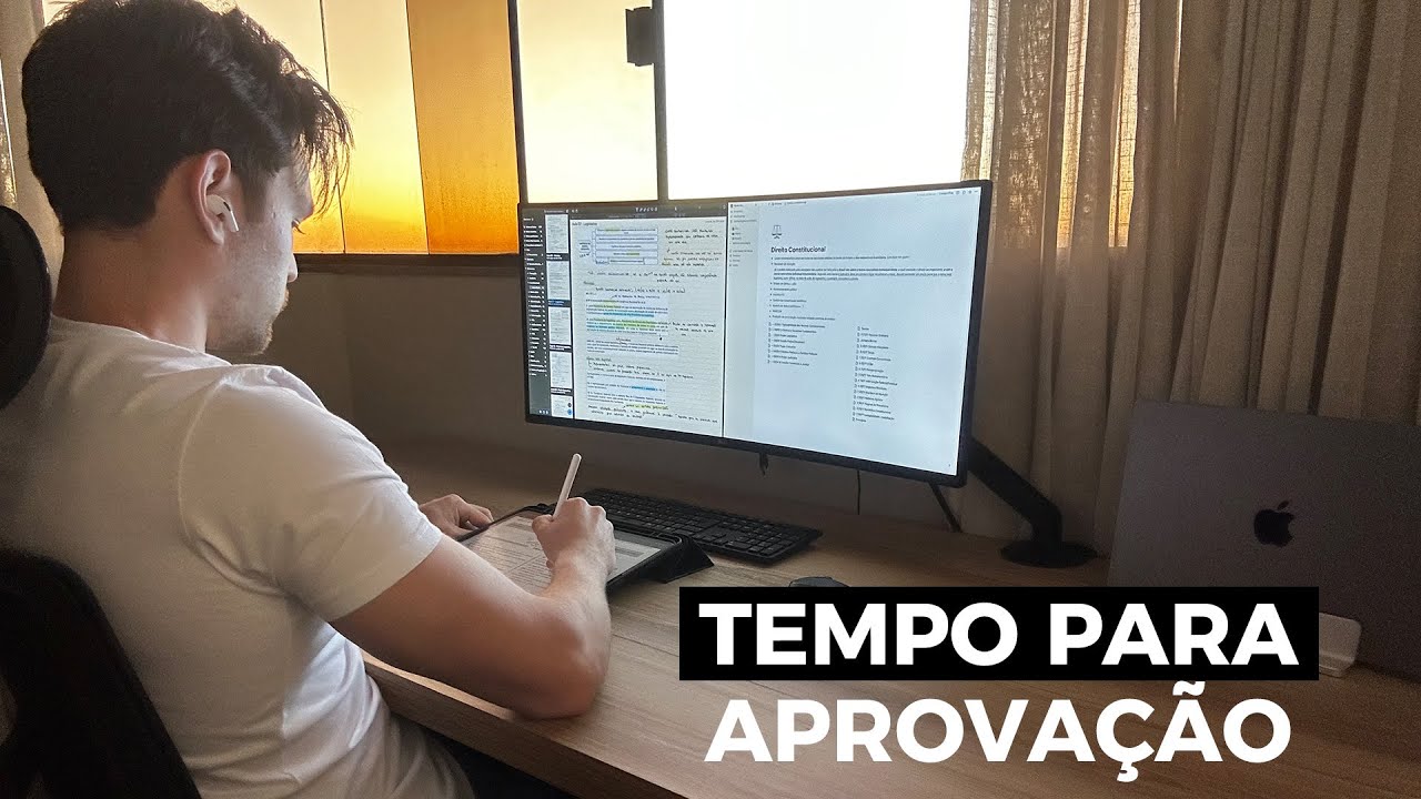 Quanto tempo eu estudei para ser aprovado no concurso de Auditor Federal do TCU?