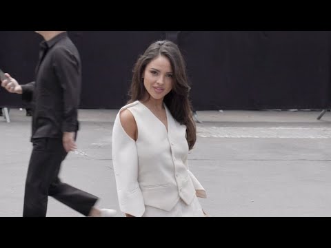 Eiza Gonzalez at the Fendi Haute Couture Fashion show in Paris