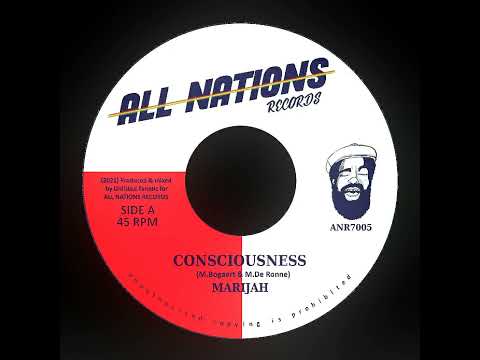 MariJah - Consciousness + Dub 7" All Nations Records 2021 - DUB