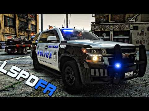 Dallas PD Takes Over the City! 🚔 Slicktop Tahoe Sunday Patrol | GTA 5 LSPDFR Mods