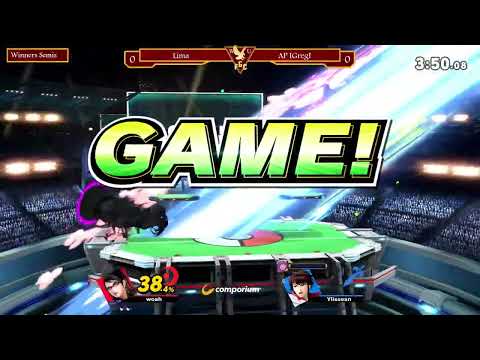 Lima (Bayonetta) vs iGreg! (Robin) -  Winners Semi-Final  - Rock the Winds