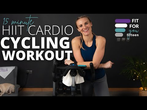 15-minute Hiit Cardio Indoor Cycling for Cardiovascular Endurance