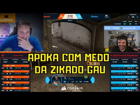 A ZIKA DO GAU  É IMPLACÁVEL IMPERIAL vs SHARKS